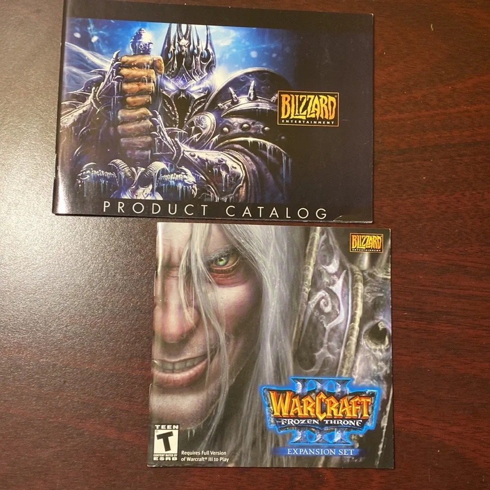 Blizzard Entertainment Warcraft III Battle Chest Games and Manuals
